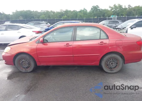 2005 Toyota Corolla Le z USA, uszkodzony, nr VIN JTDBR32E652064743